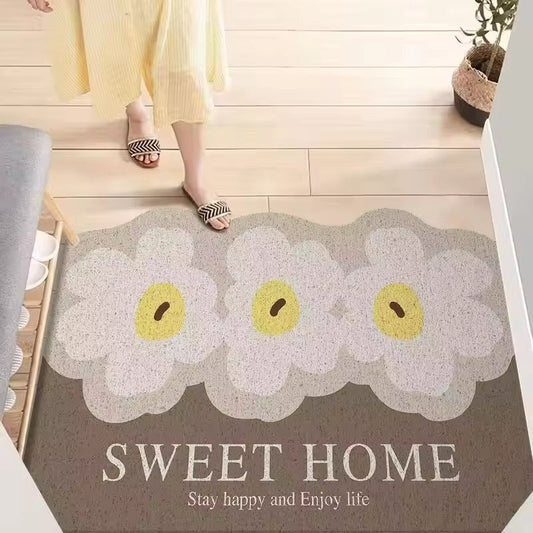 Waterproof Entryway Mat with Rubber Backing - Durable and Slip Resistant - Pexav