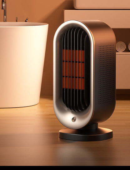 Compact Electric Space Heater with Oscillating Feature