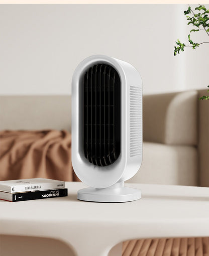 Compact Electric Space Heater with Oscillating Feature