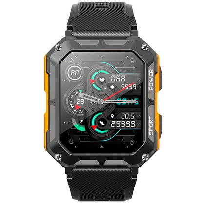 Indestructible Smartwatch - ArmorTime-Orange-Nora Luxe