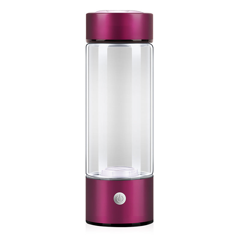 Innovative Hydrogen Water Bottle - HydroPro Generator-Dark Pink-Nora Luxe