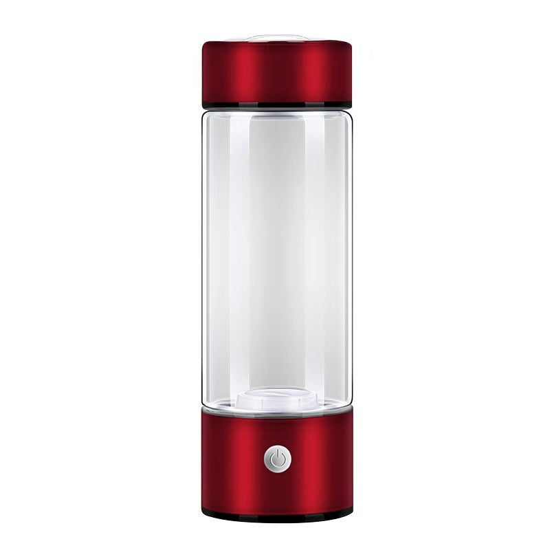 Innovative Hydrogen Water Bottle - HydroPro Generator-Red-Nora Luxe