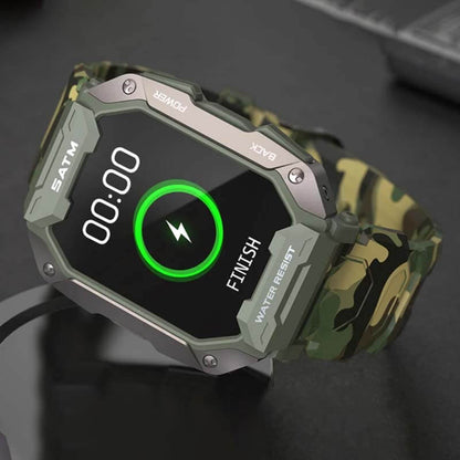 Innovative Smartwatch - ForgeTech-Camouflage Green-Nora Luxe