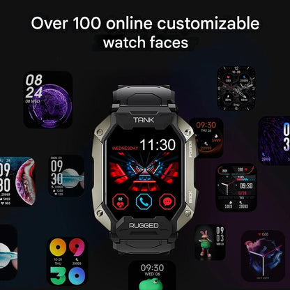 Innovative Smartwatch - ForgeTech-Metallic Black-Nora Luxe