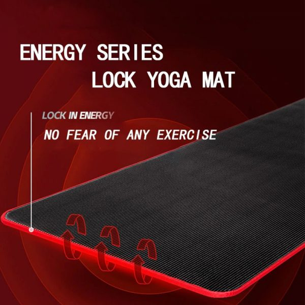 Premium Men's Thick Yoga Mat For Gym And Home Use