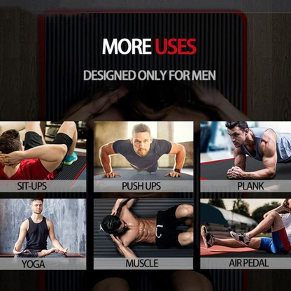 Premium Men's Thick Yoga Mat For Gym And Home Use