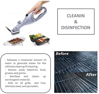 Heavy Duty BBQ Grill Cleaning Brush Scraper Tool