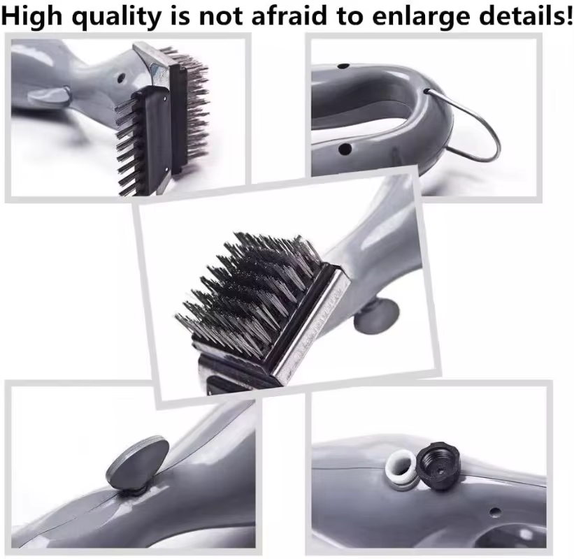 Heavy Duty BBQ Grill Cleaning Brush Scraper Tool