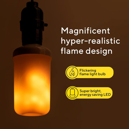 Warm Ambient Flicker Light Bulb