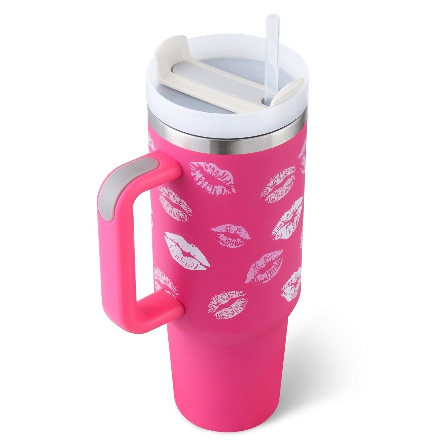 Thermal Travel Mug with Lid and Straw - Pexav