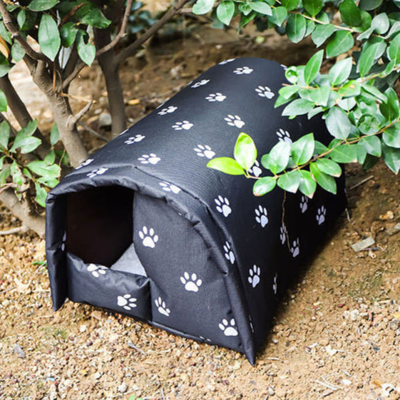 Warm Waterproof Outdoor Cat Shelter - Pexav