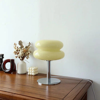 Italian Bauhaus Table Lamp - RetroGlow-Yellow-Nora Luxe