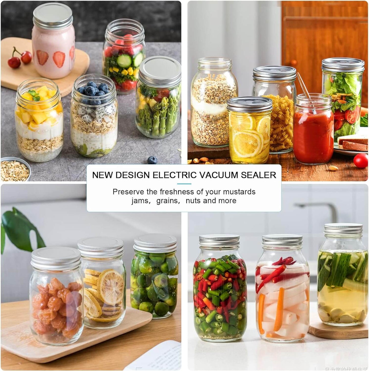 Automatic Vacuum Sealer for Food Storage Containers