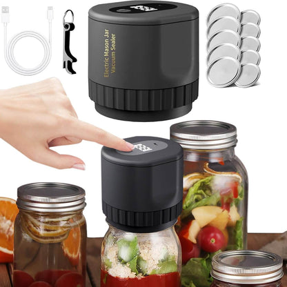 Automatic Vacuum Sealer for Food Storage Containers