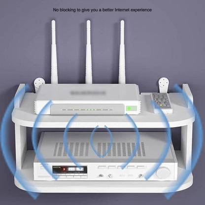 Wireless Router Storage Cabinet Box
