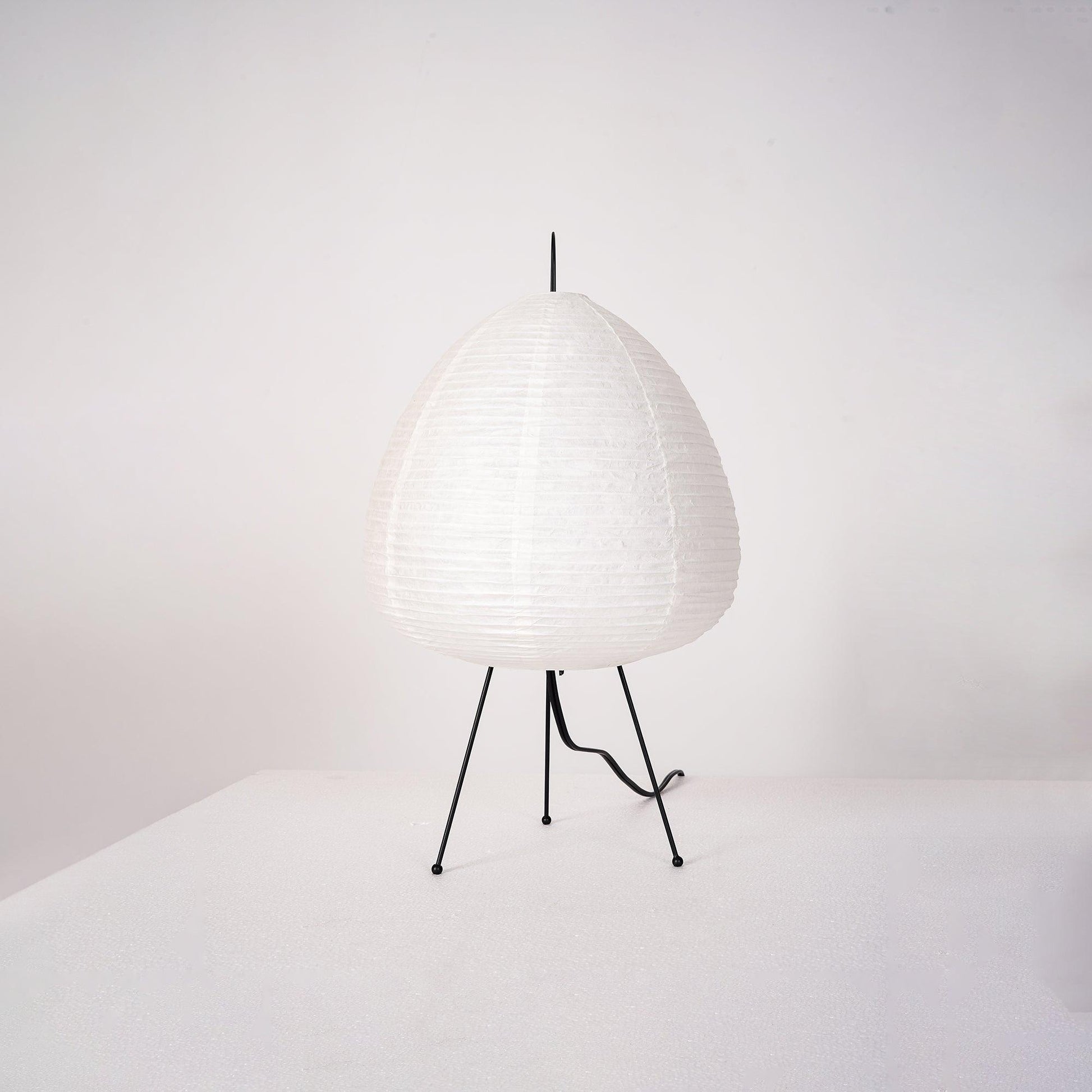Japanese Paper Table Lamp - Yumi-11.02 inches × 18.50 inches-Nora Luxe