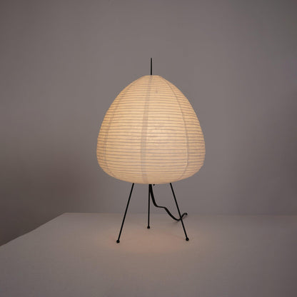 Japanese Paper Table Lamp - Yumi-11.02 inches × 18.50 inches-Nora Luxe