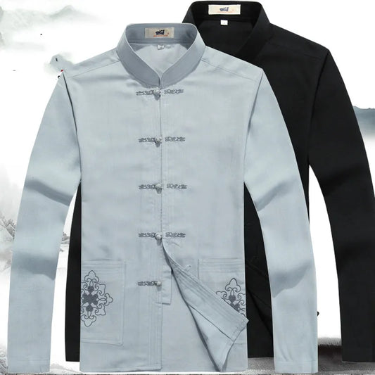 Traditional Asian Men's Outfit Set - Pexav