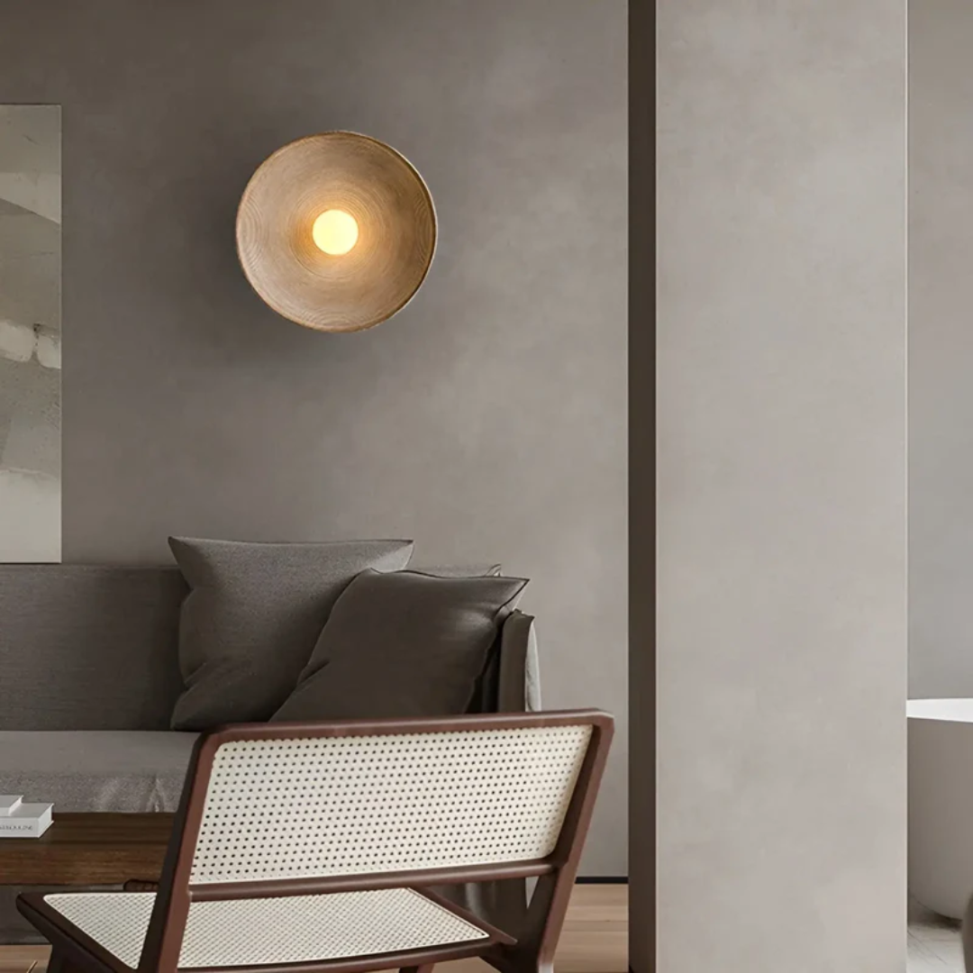 Simple Asian Style Table Lamp - Pexav