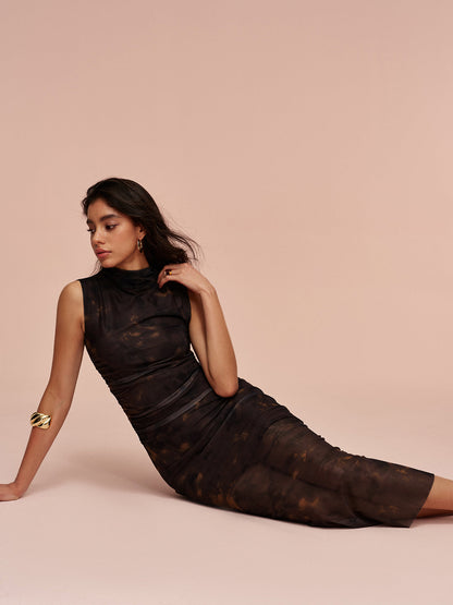 Breathable Mesh Tank Summer Dress