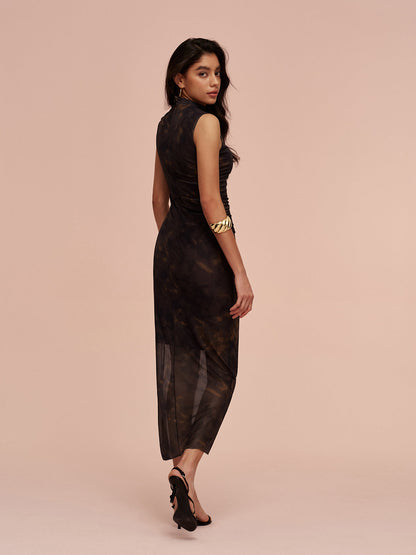 Breathable Mesh Tank Summer Dress