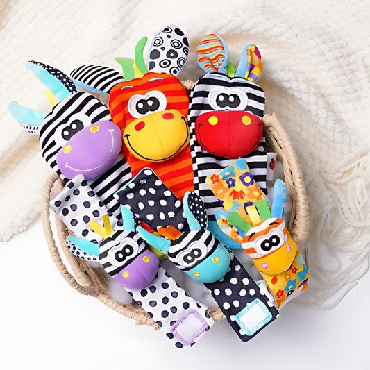 Fun Animal Baby Rattles - Pexav