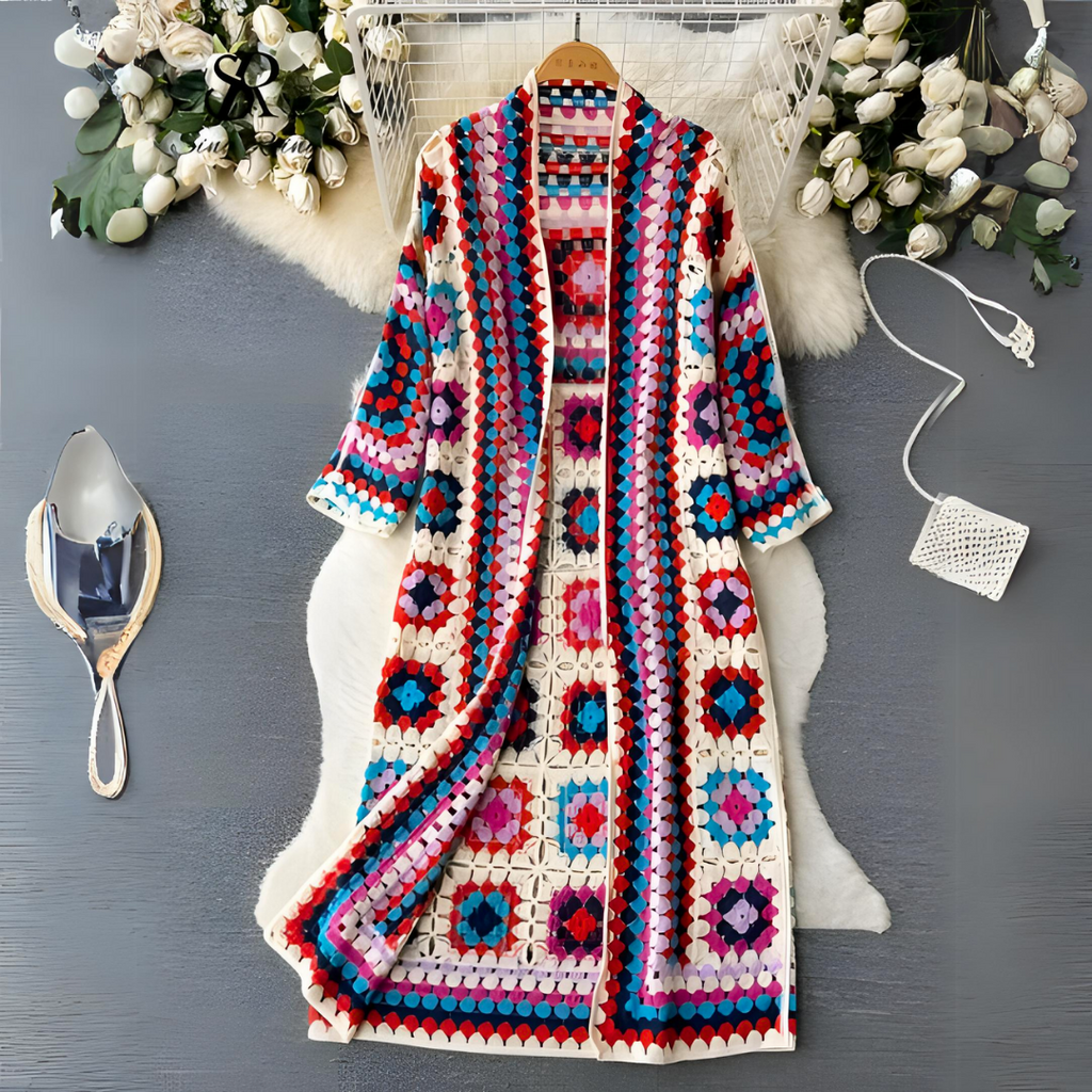 Bright Floral Ivy Vest - Pexav