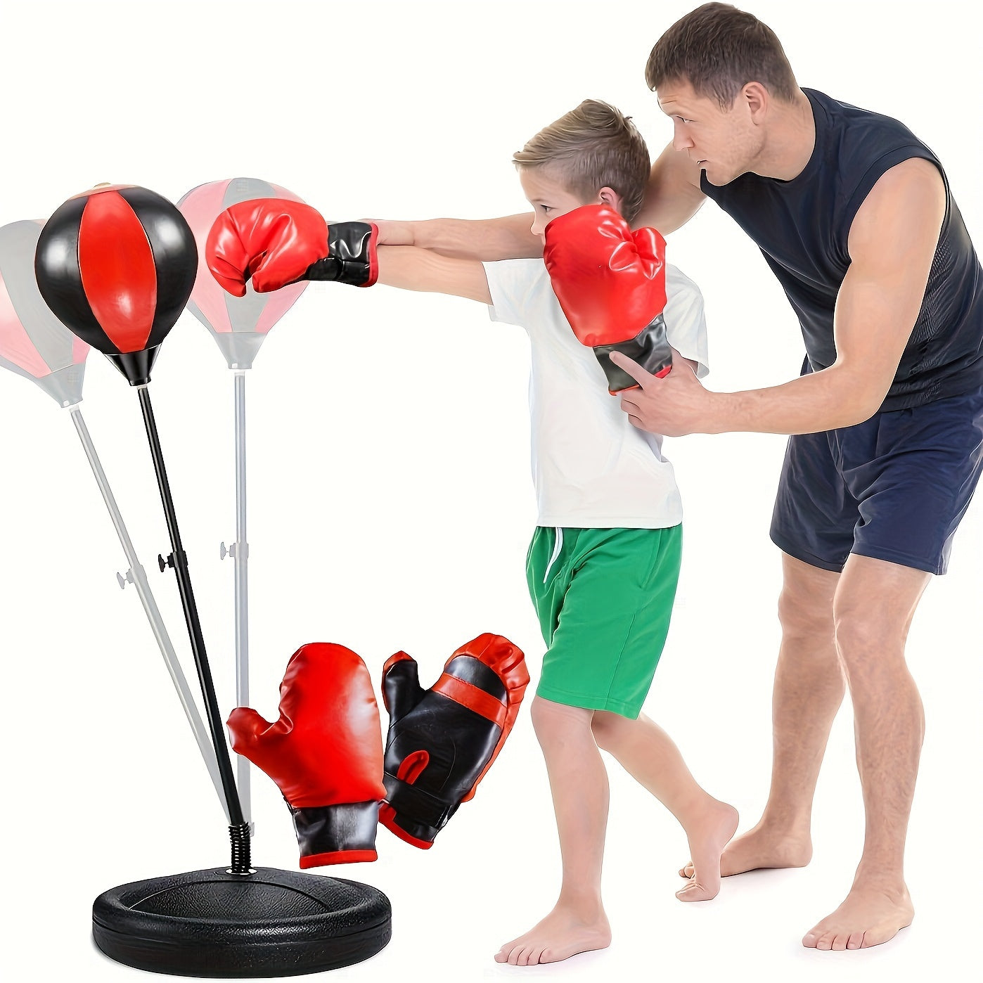 Youth Boxing Kit - Kids Punch Bag Set - Pexav