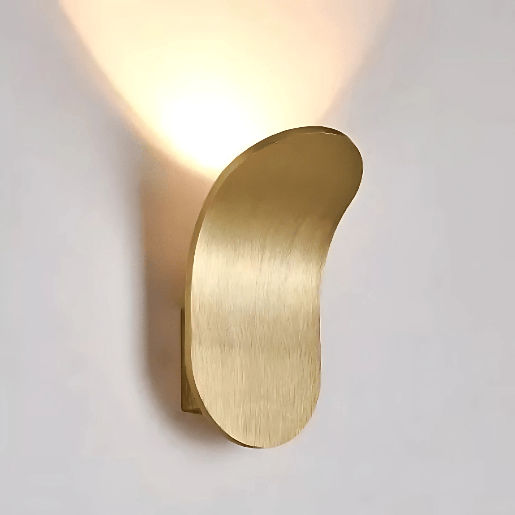 Sleek Silver Wall Lamp - Pexav