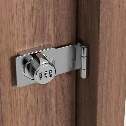 Secure Code Lock Box with Adjustable Combination