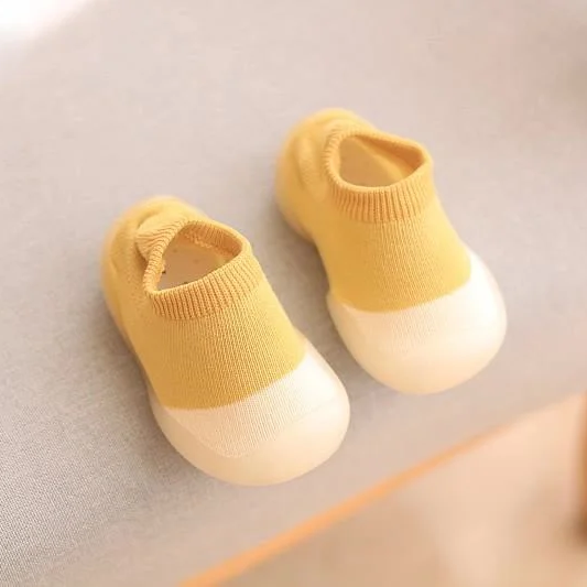Kids' Barefoot Sneakers - FreeStep-Yellow-18-19-Nora Luxe