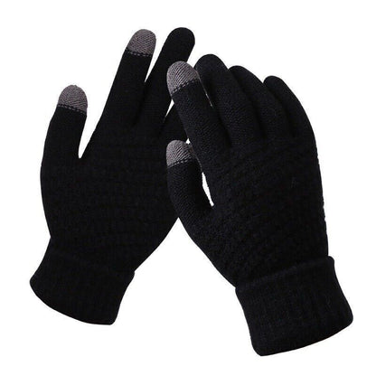 Warm Winter Touchscreen Gloves for Ladies - Pexav