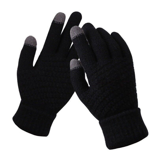 Warm Winter Touchscreen Gloves for Ladies - Pexav