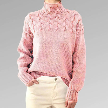 Knitted turtlenecks for women - Elara-Heavenly Blue-S-Nora Luxe