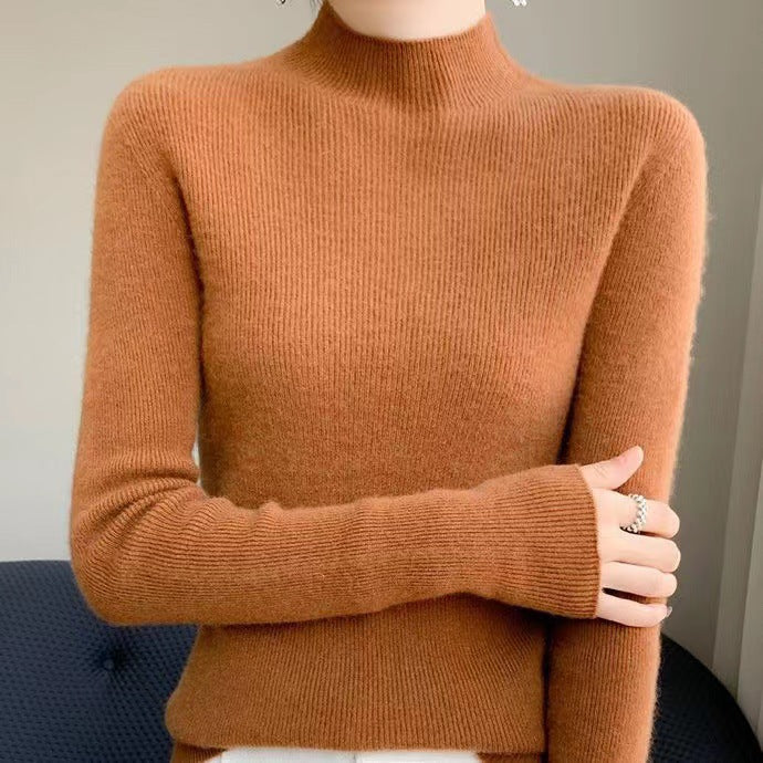 Cozy Women's Half Zip Sweater - Pexav