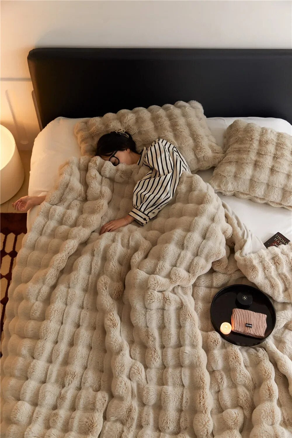 Soft Cozy Fleece Throw Blanket - Pexav