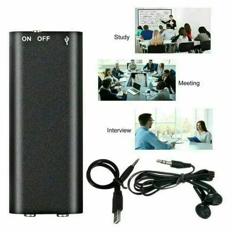 Small Handsfree Digital Recorder