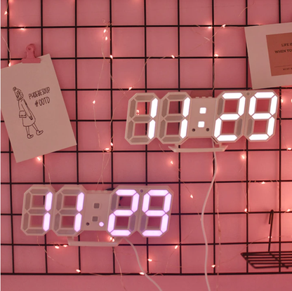Advanced LED Clock Radio with Date and Temperature