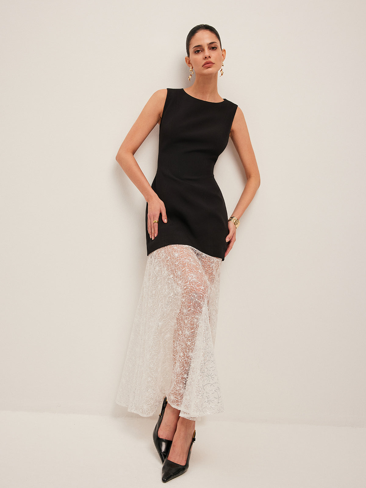 Sheer Mesh Summer Sundress