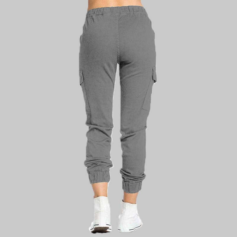 Ladies Cargo Trousers - Nova-Black-XS-Nora Luxe
