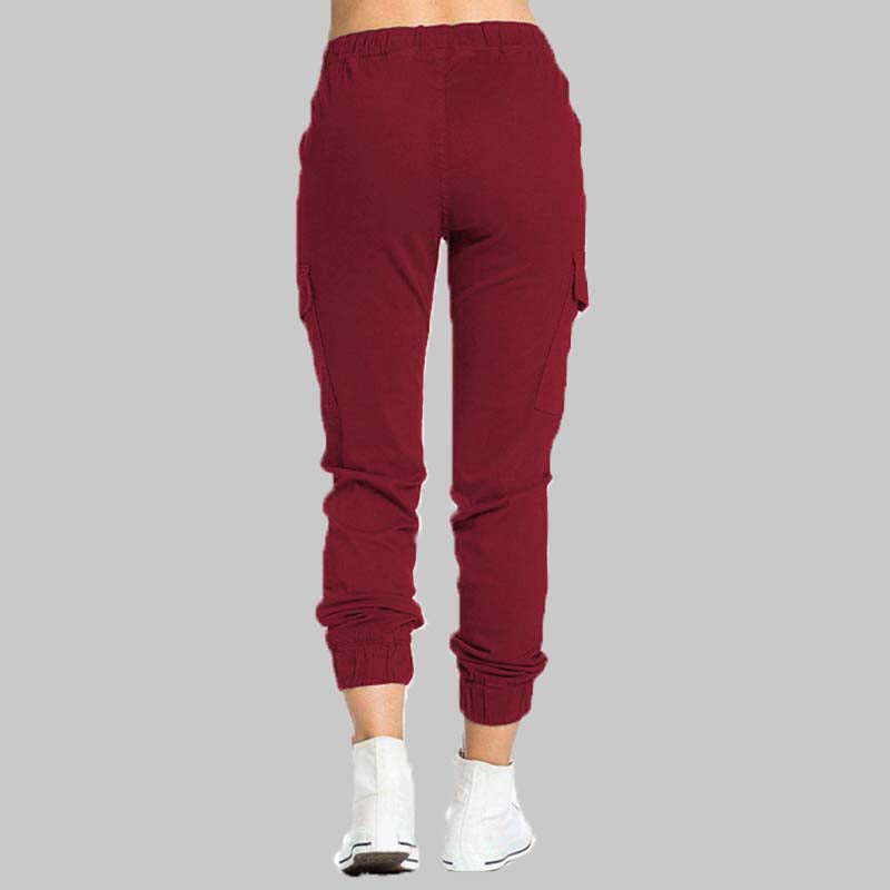 Ladies Cargo Trousers - Nova-Black-XS-Nora Luxe