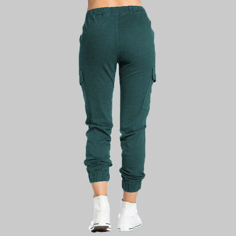 Ladies Cargo Trousers - Nova-Black-XS-Nora Luxe