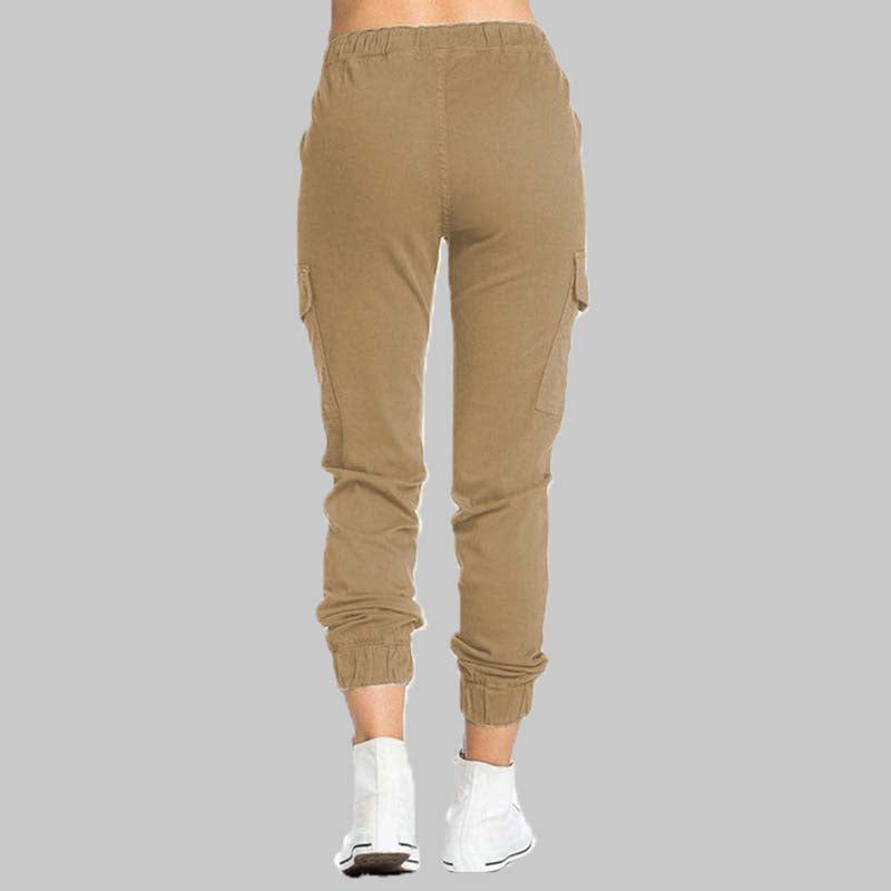 Ladies Cargo Trousers - Nova-Black-XS-Nora Luxe