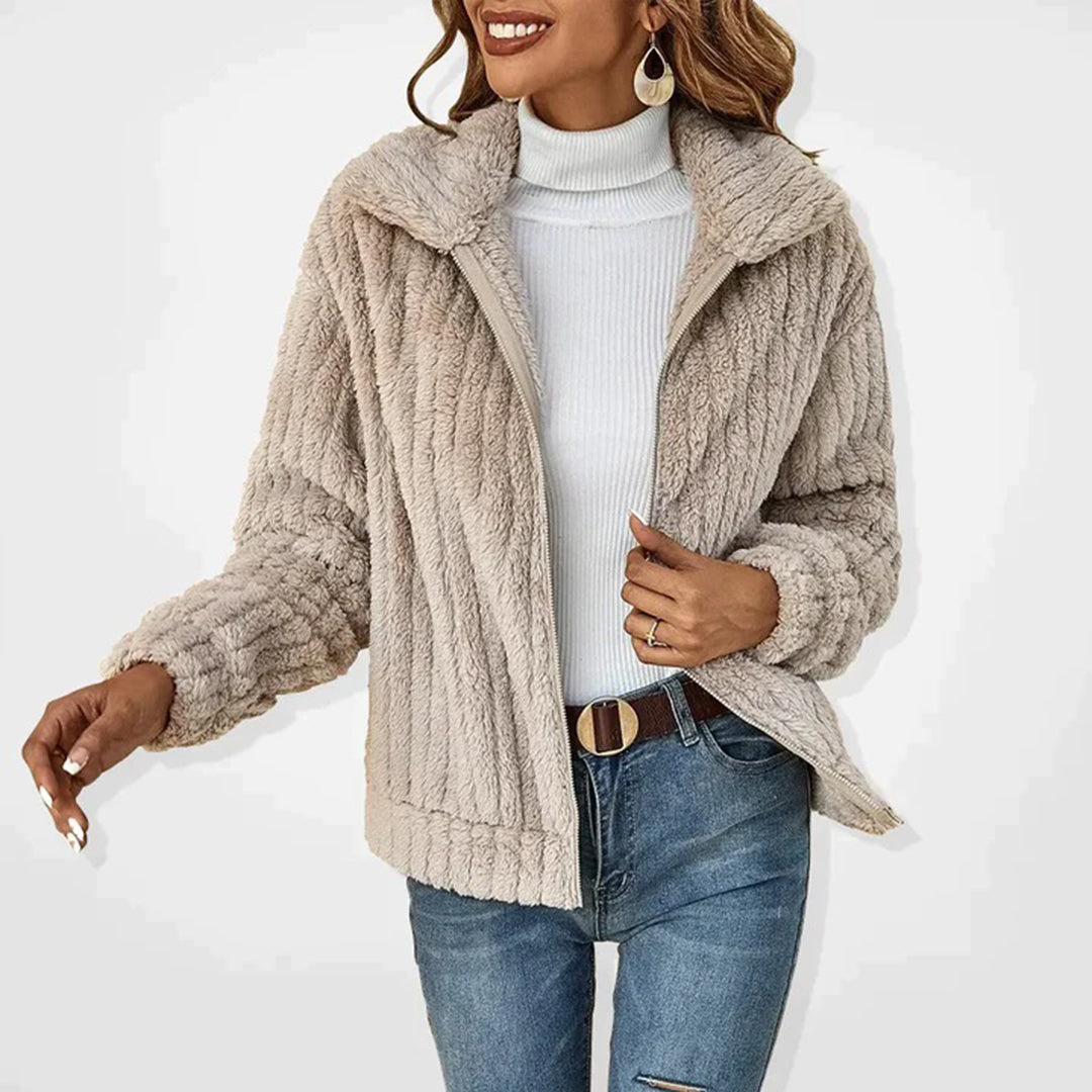 Women's Soft Fleece Vest - Ember - Pexav