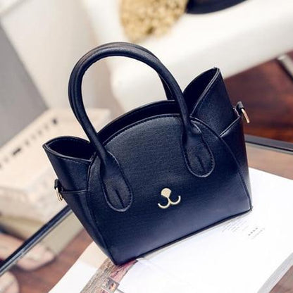 Ladies' Handbag - CatWalk™-Black-Nora Luxe