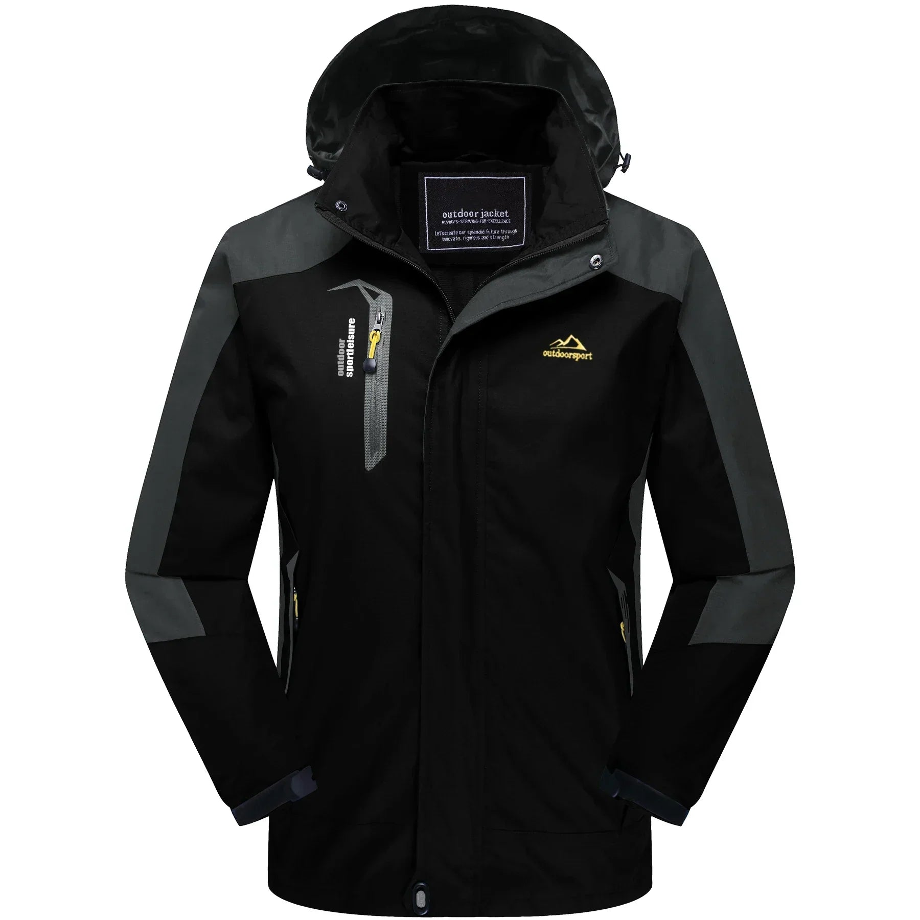 Ladies' Outdoor Walking Jacket - Nadia-Black-S-Nora Luxe
