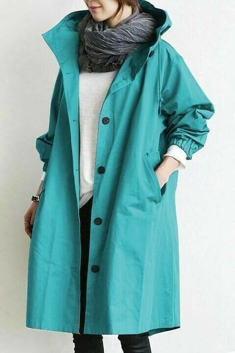 Ladies Windbreaker - Aurora-Green-Blue-S-Nora Luxe
