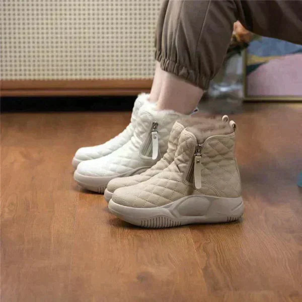 Ladies Winter Boots - Liana-Khaki-3.0-Nora Luxe