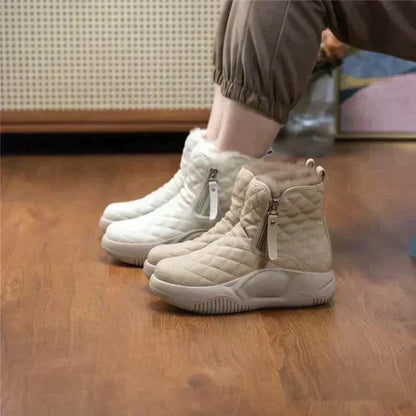 Ladies Winter Boots - Liana-Khaki-3.0-Nora Luxe