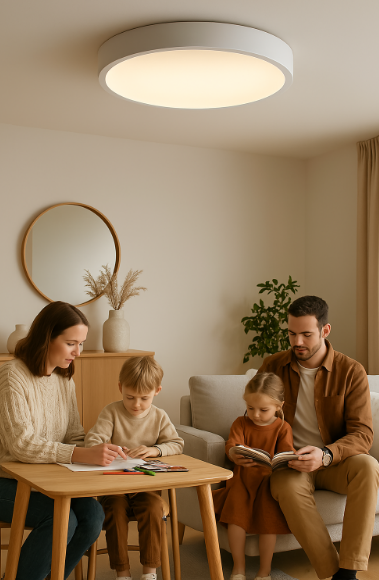 Simple Modern Round Ceiling Lamp